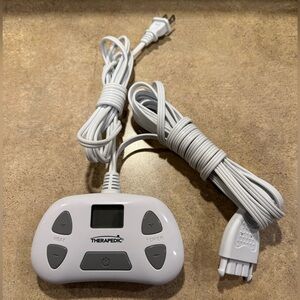 Serta Therapedic PFI-DTC-TB1 Electric Heating Blanket Controller Cord 3 Prong